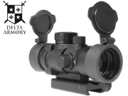 Lunette de visée compacte Delta Armory avec rétroéclairage 3,5x30 Black