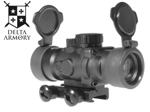 Lunette de visée compacte Delta Armory avec rétroéclairage 3,5x30 Black