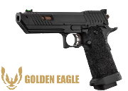 Réplique Airsoft Golden Eagle Pit Viper GBB Black 