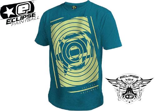 Tee-shirt Planet Eclipse Spiro teal taille L