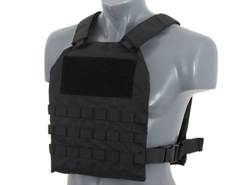 Single Plate Carrier avec inserts souples black