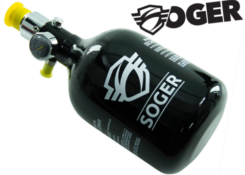 Bouteille Air Soger 0.4l  + preset 3000 PSI tête acier