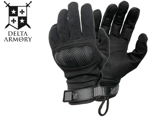 Gants Delta Armory Tactical Defender II - Black M