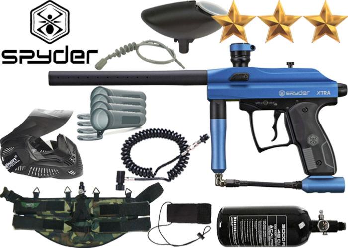 Ranger Pack Spyder Xtra matte blue air comprimé