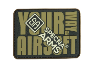  Patch - Specna Arms Your way of Airsoft green