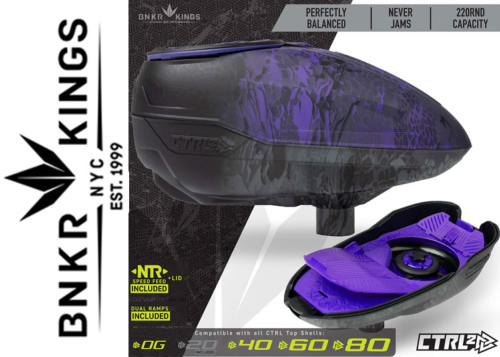 Bunker Kings CTRL2 Purple black Highlander + spring ramp + speed feed NT-R