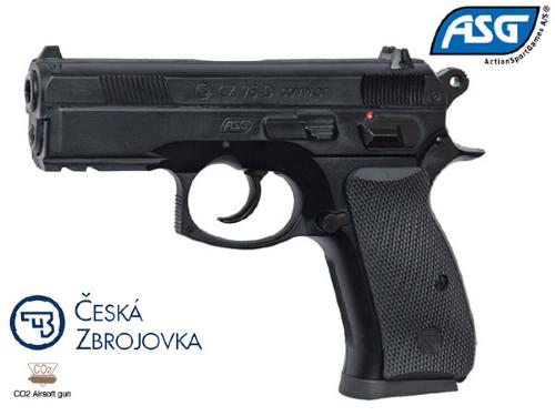 Réplique Airsoft ASG CZ 75D Compact Gaz GNB