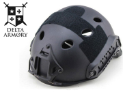 Casque Tactique Delta Armory Airsoft Fast PJ L/XL - Black