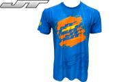 Tee-shirt JT Stretchy Soft blue orange taille M