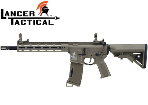 Réplique Airsoft Lancer Tactical LT-35 GEN3 ETU 10' M-LOCK 1J Tan