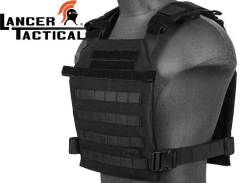 Gilet tactique Lancer Tactical Light Plate Carrier black