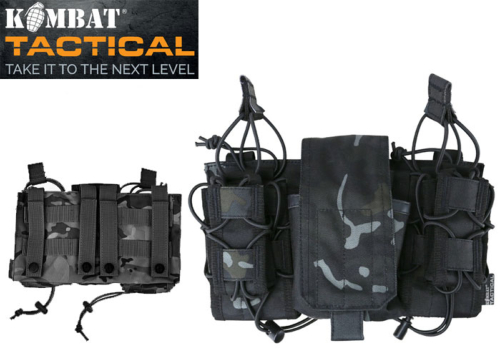 Pouch Kombat Tactical - Modular Fast Rig - BTP Black