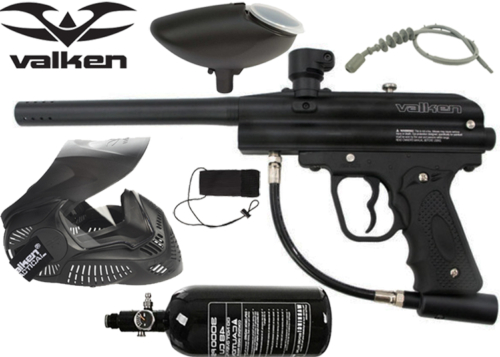 Pack Valken Razorback black air comprimé