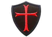 Patch Crusader Red