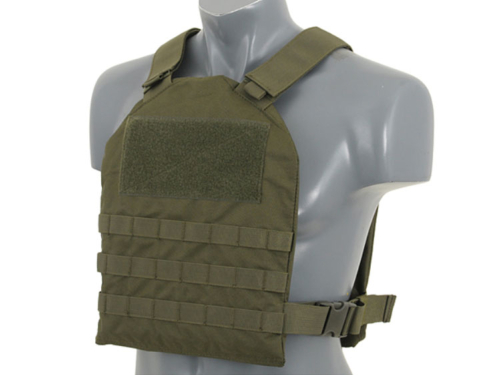 Gilet tactique Lancer Tactical Molle à retention OD Olive