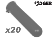 Lot de 20 pots Soger 140 smoke