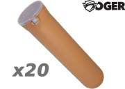 Lot de 20 pots Soger 140 Tan