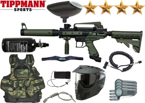 Battle Pack Tippmann Cronus Tactical black/olive air comprimé 