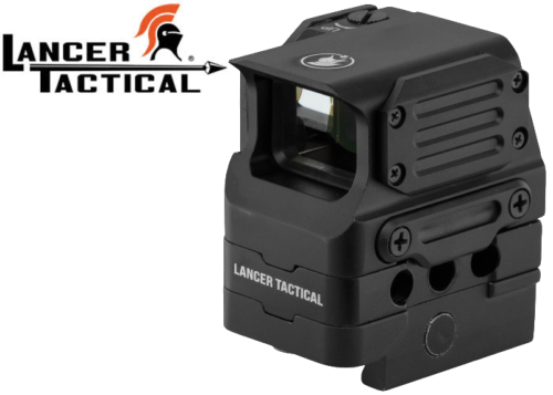 Red Dot Lancer Tactical ATLAS FC1 Reflex Sight Black 