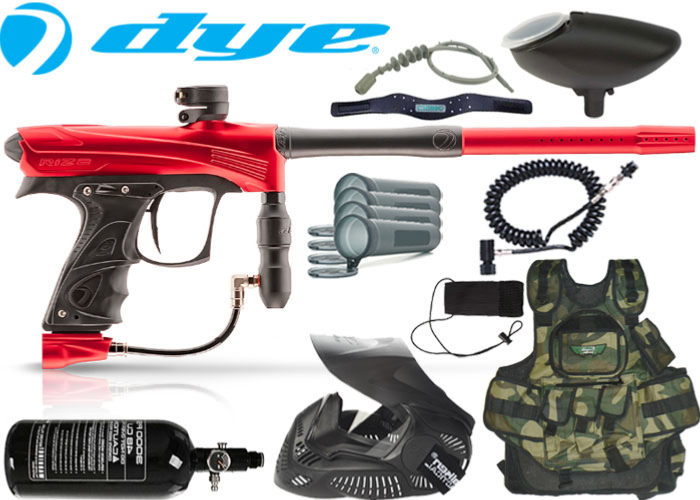 Battle Pack Dye Rize CZR black red air comprimé