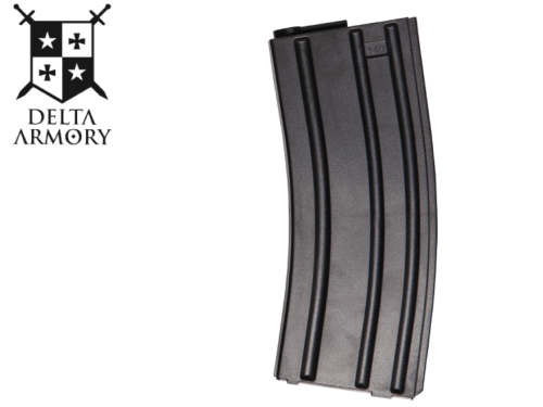 Chargeur Airsoft Delta Armory 140 Billes Mid-cap M4/M16/M15 Black