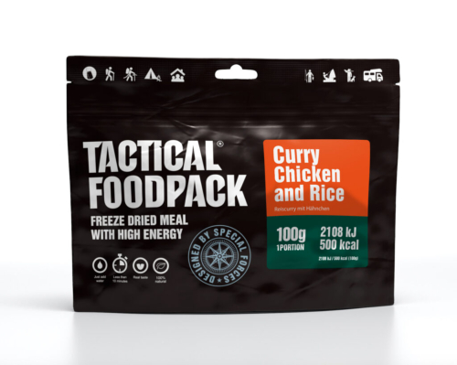 Curry de poulet et riz Tactical Foodpack