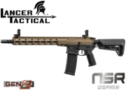 Réplique Lancer Tactical NSR LT-44 Stalker 13" GEN2 AEG Black/Tan