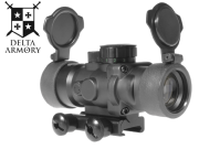 Lunette de visée compacte Delta Armory avec rétroéclairage 3,5x30 Black