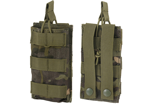 Modular open top single mag pouch Multicam Tropic