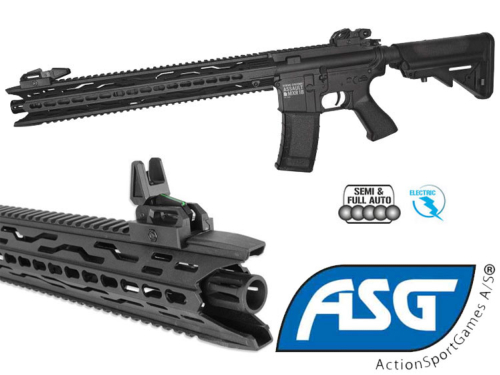  Réplique airsoft MXR18 ASSAULT SLV ASG BLACK 