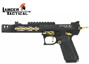 Réplique Airsoft Lancer Tactical GBB CTHULHU Noire/Gold