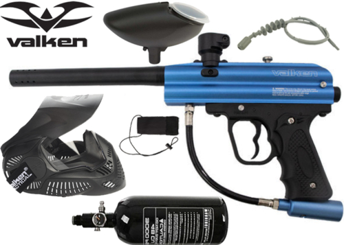 Pack Valken Razorback blue air comprimé