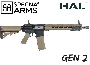 Réplique Airsoft Specna Arms SA-F09 Gen 2 HAL Black/Tan