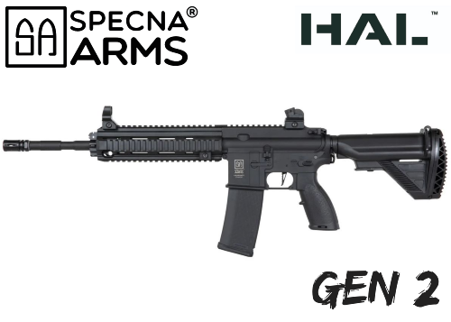 Réplique Airsoft Specna Arms SA-FH07 Gen 2 HAL Flex Etu Black