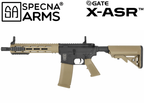 Réplique Airsoft Specna Arms SA-F03 FLEX GATE X-ASR Black/Tan