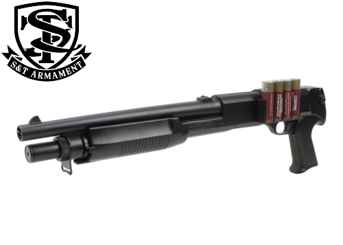 Réplique Airsoft Fusil a Pompe M3 SHORT RESSORT NOIR