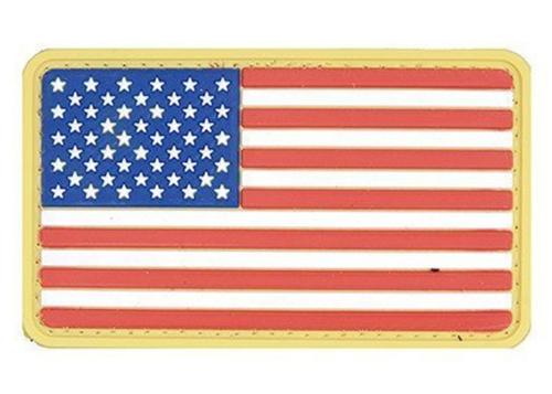 Patch US Flag Yellow