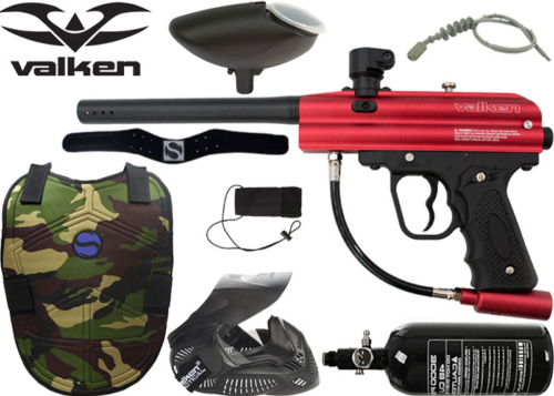 Protective Pack Valken Razorback red air comprimé