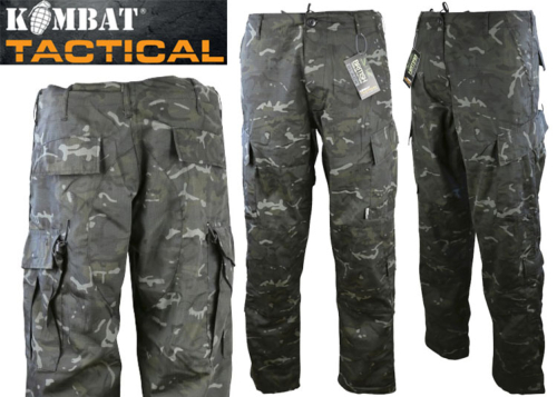 Pantalon Kombat Tactical Assault - ACU Style - BTP Black  - M