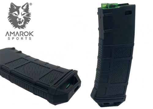 Chargeur TYPE M4 AMAROK AEG TYPE A Noir/Vert 250 billes