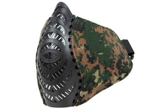 Demi-masque airsoft type 3 - Digital Woodland