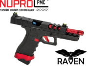 Réplique Airsoft VORSK EU17 Vented Red/Black GBB