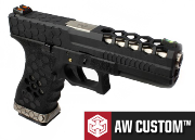 Réplique Airsoft AW Custom VX0101 Hex-Cut Black GBB