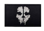 Patch Ghost Black White