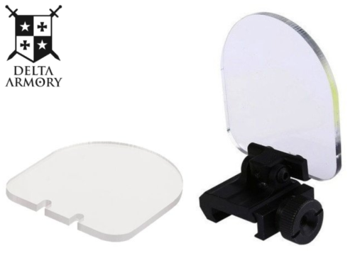 Plexiglas Delta Armory de protection rabattable