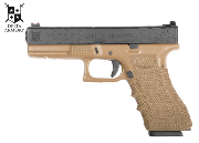 Réplique Airsoft Delta Armory pistol P03 GBB TAN