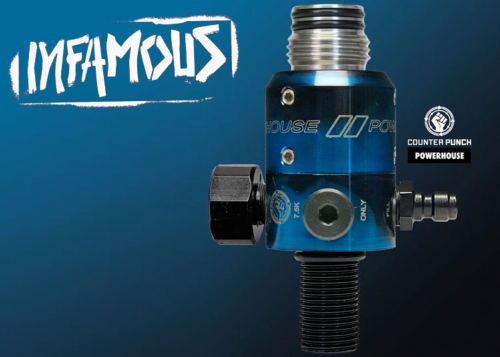 Preset 4500 PSI Infamous Powerhouse Counterpunch standard acid blue