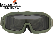 Masque protection Lancer Tactical série Aero olive smoke