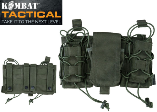 Pouch Kombat Tactical - Modular Fast Rig - Olive Green