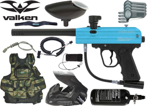 Battle Pack Valken Razorback sky blue air comprimé